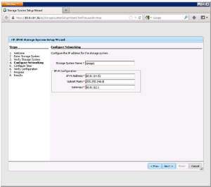 StoreServ Networking