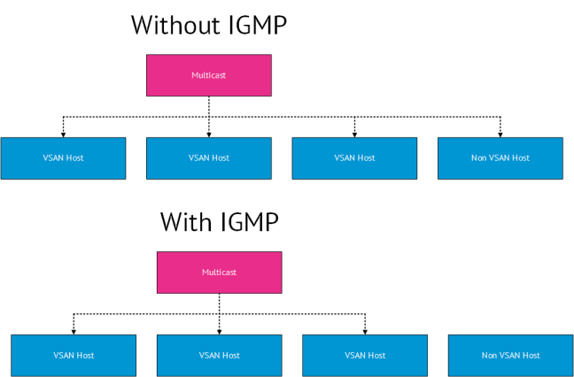VMFocus VSAN IGMP Diagram
