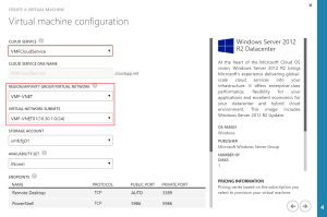 VM Configuration No Subnet 02