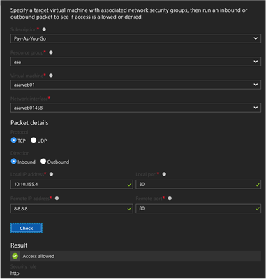 IP Flow Verify